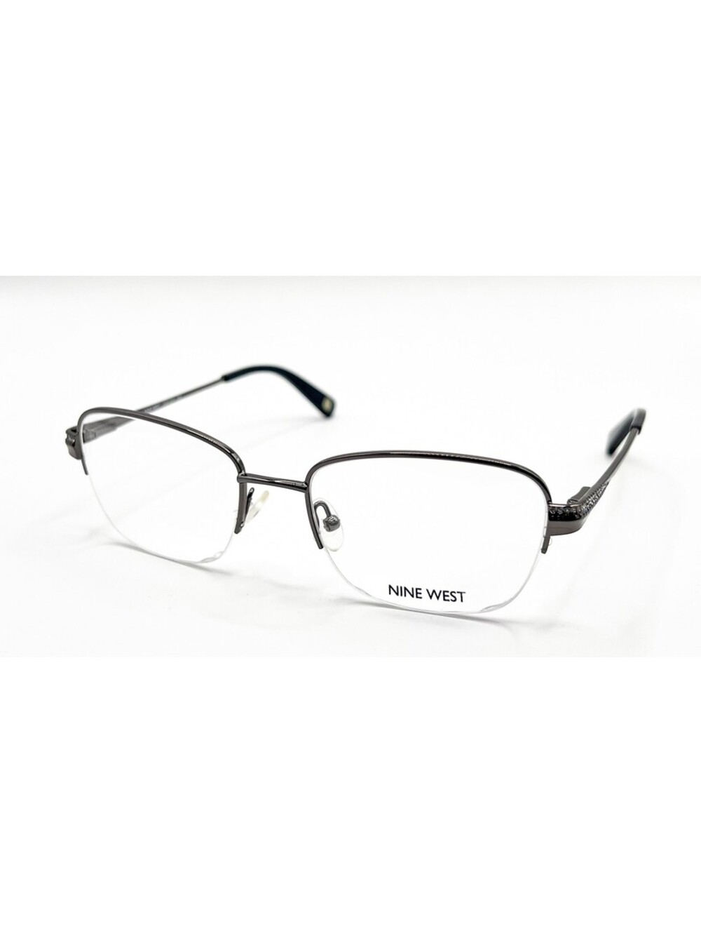 Nine West Nw1049 035 Pale Gunmetal Authentic Eyeglasses 51-18-135
